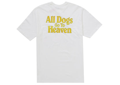 Supreme All Dogs Go To Heaven Tee White