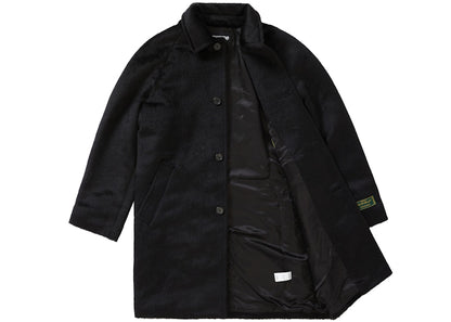 Supreme Alpaca Overcoat Black