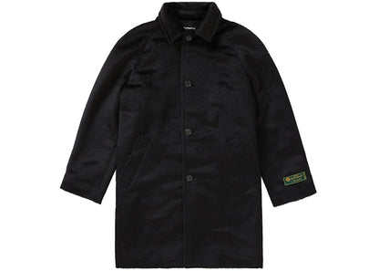 Supreme Alpaca Overcoat Black