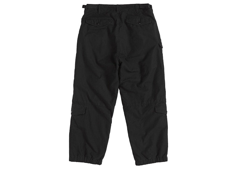 Supreme Alpha Industries Cotton Twill Flight Pant Black