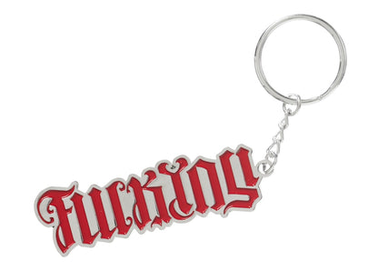 Supreme Ambigram Keychain Red