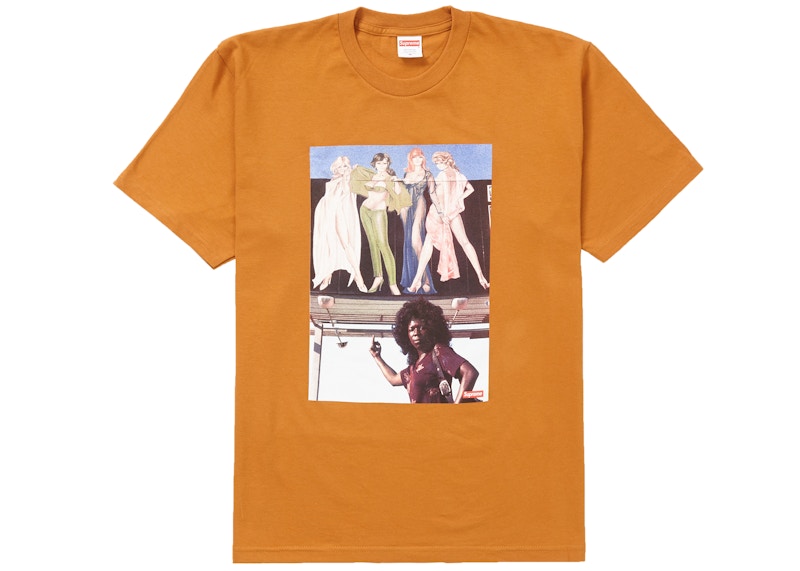 Supreme American Picture Tee Burnt Orange