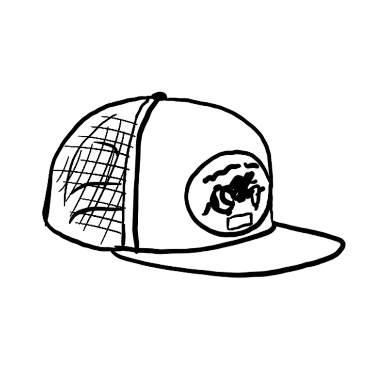 Supreme America's Favorite Mesh Back 5-Panel White