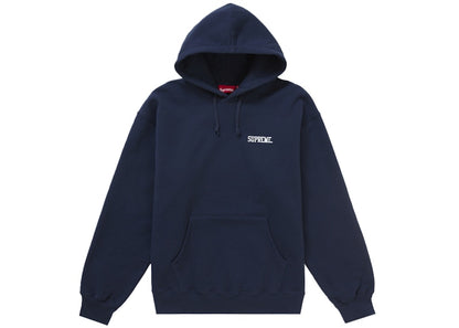 Supreme Anarchy Hooded Sweatshirt Navy