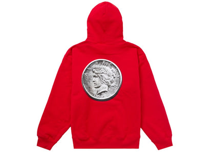 Supreme Anarchy Hooded Sweatshirt Red