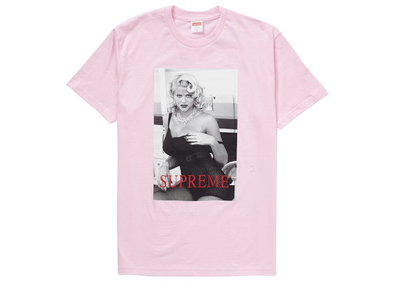 Supreme Anna Nicole Smith Tee Light Pink