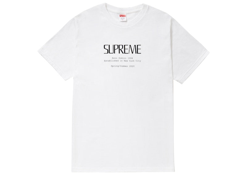 Supreme Anno Domini Tee White