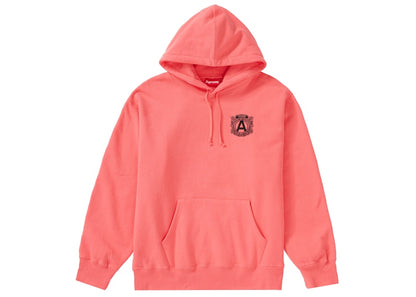 Supreme Anti Hooded Sweatshirt Bright Coral