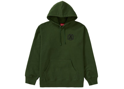 Supreme Anti Hooded Sweatshirt Green