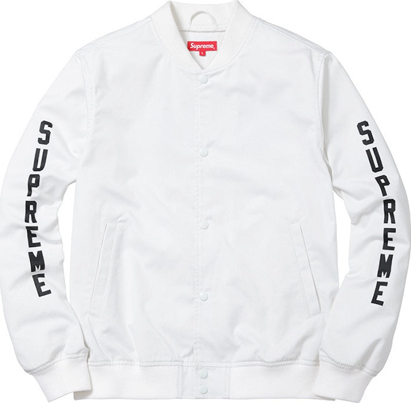 Supreme Antihero Bomber Jacket White