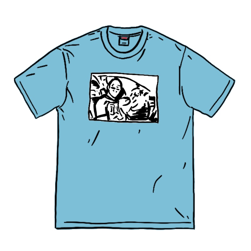 Supreme Antihero ICE Tee Light Slate