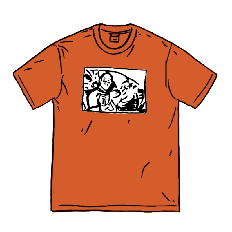 Supreme Antihero ICE Tee Rust