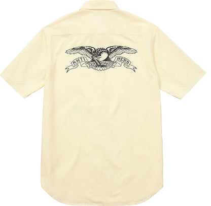 Supreme Antihero SS Button Up Shirt Yellow