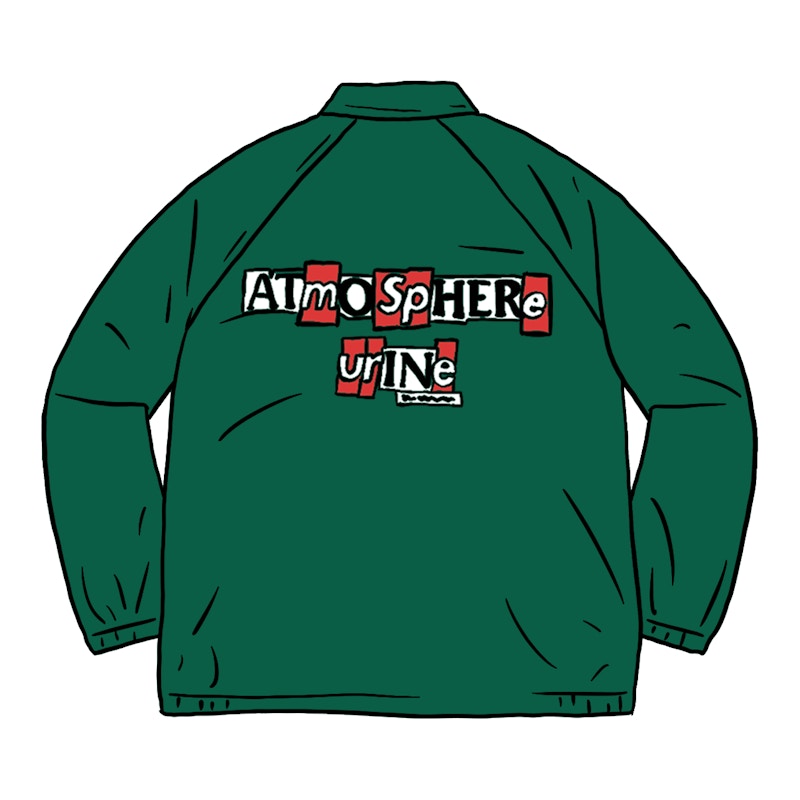 Supreme Antihero Snap Front Twill Jacket Dark Green