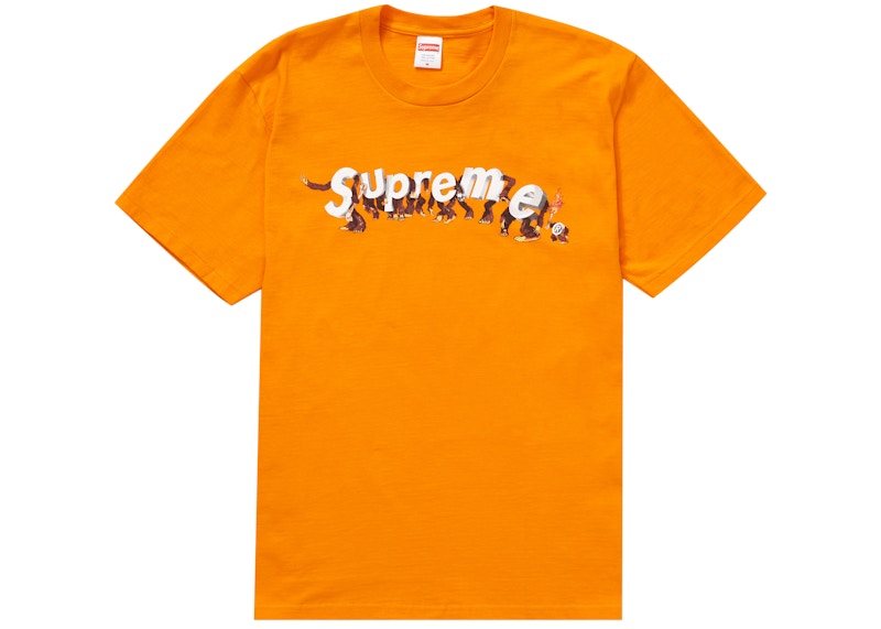 Supreme Apes Tee Orange