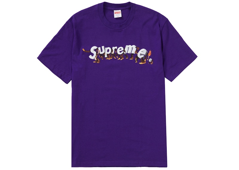 Supreme Apes Tee Purple