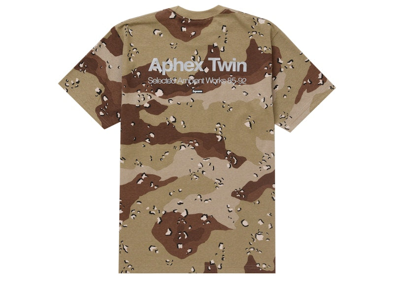 Supreme Aphex Twin Ambient Works Tee Chocolate Chip Camo
