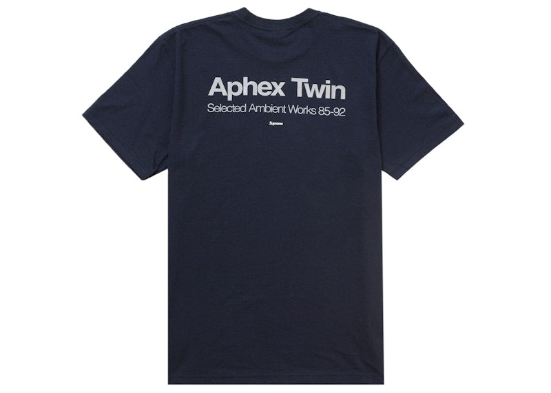 Supreme Aphex Twin Ambient Works Tee Navy