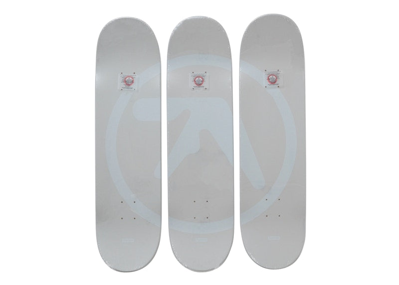 Supreme Aphex Twin Come To Daddy Skateboard Deck Set White