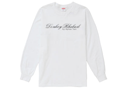 Supreme Aphex Twin Donkey Rhubarb L/S Tee White