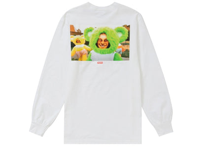 Supreme Aphex Twin Donkey Rhubarb L/S Tee White