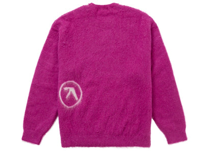 Supreme Aphex Twin Mohair Sweater Fuchsia