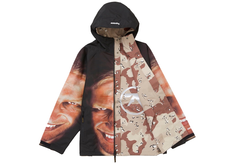 Supreme Aphex Twin Reversible GORE-TEX Hooded Jacket Chocolate Chip Camo