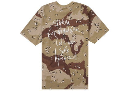 Supreme Aphex Twin Windowlicker Tee Chocolate Chip Camo