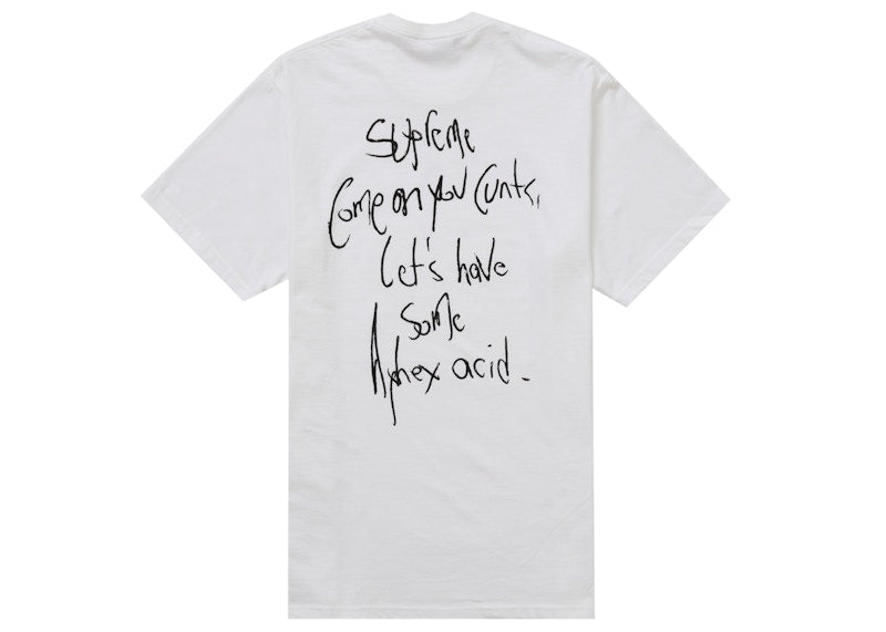 Supreme Aphex Twin Windowlicker Tee White