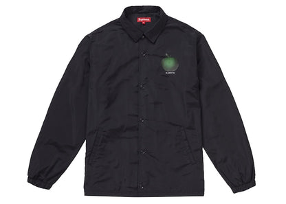 Supreme Apple Coaches Jacket Black