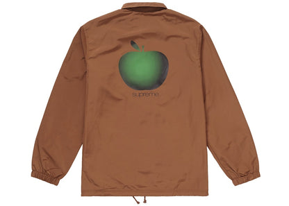Supreme Apple Coaches Jacket Brown