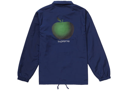 Supreme Apple Coaches Jacket Navy