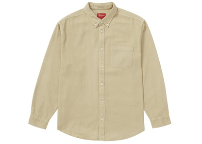 Supreme Appliqué Denim Shirt Natural