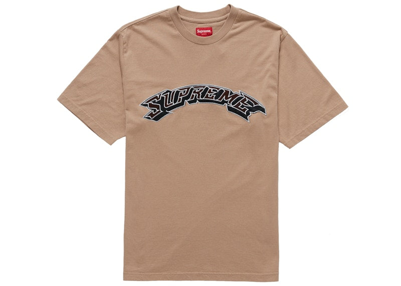 Supreme Appliqué Arc S/S Top Dark Taupe