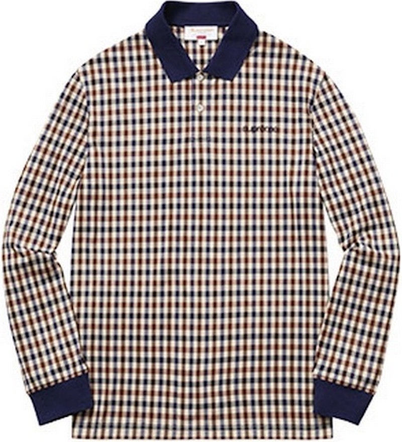 Supreme Aquascutum Club Check Polo Multi
