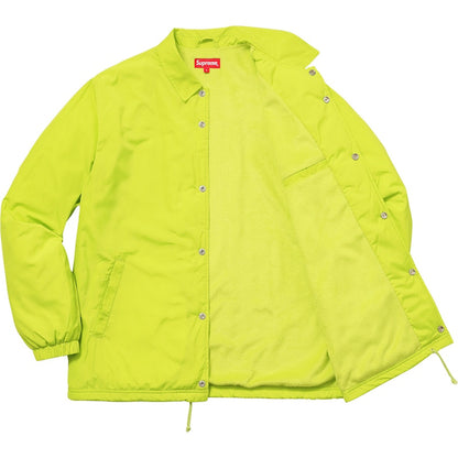 Supreme Arabic Logo Coaches Jacket Bright Lime