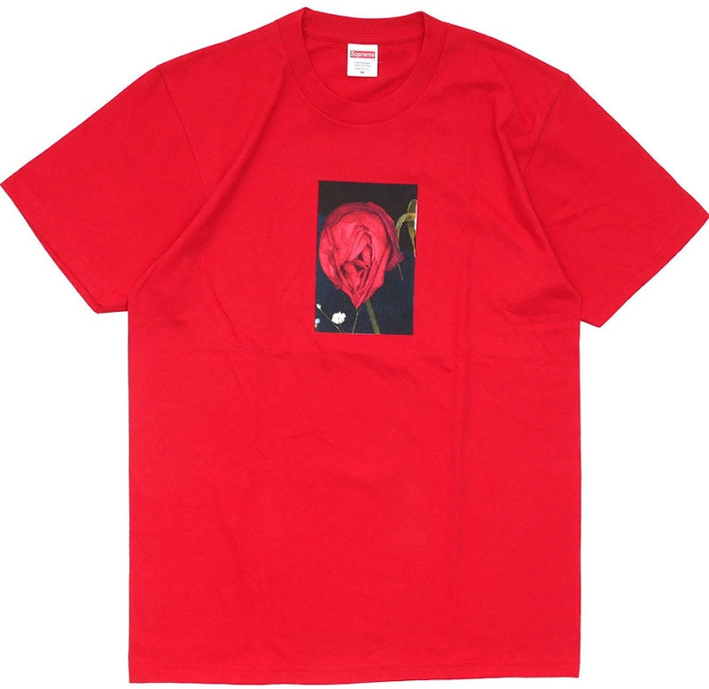 Supreme Araki Rose Tee Red