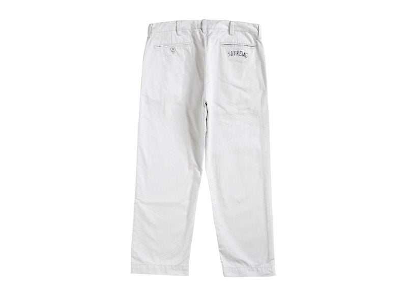 Supreme Arc Logo Chino Pant Grey
