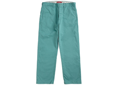 Supreme Arc Logo Chino Pant Light Green