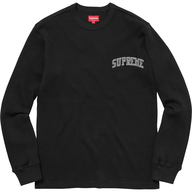Supreme Arc Logo L/S Thermal Black