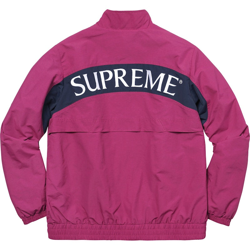 Supreme Arc Track Jacket Magenta