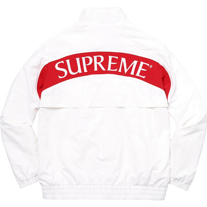 Supreme Arc Track Jacket White