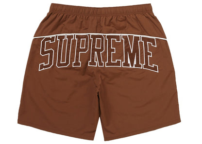 Supreme Arc Water Short Brown