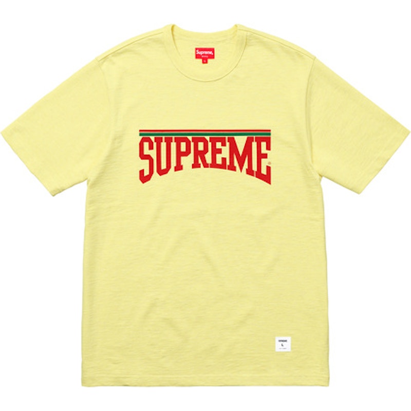 Supreme Arch SS Top Heather Light Yellow