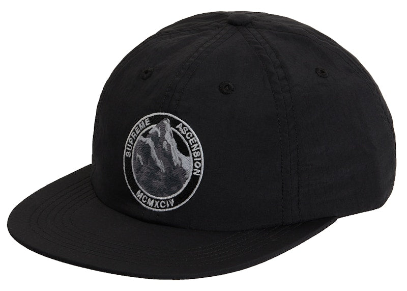 Supreme Ascension Nylon 6-Panel Black