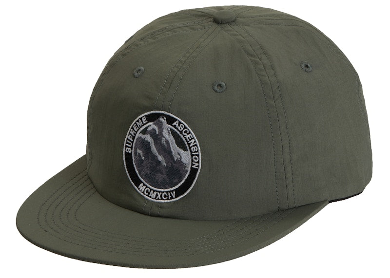 Supreme Ascension Nylon 6-Panel Olive