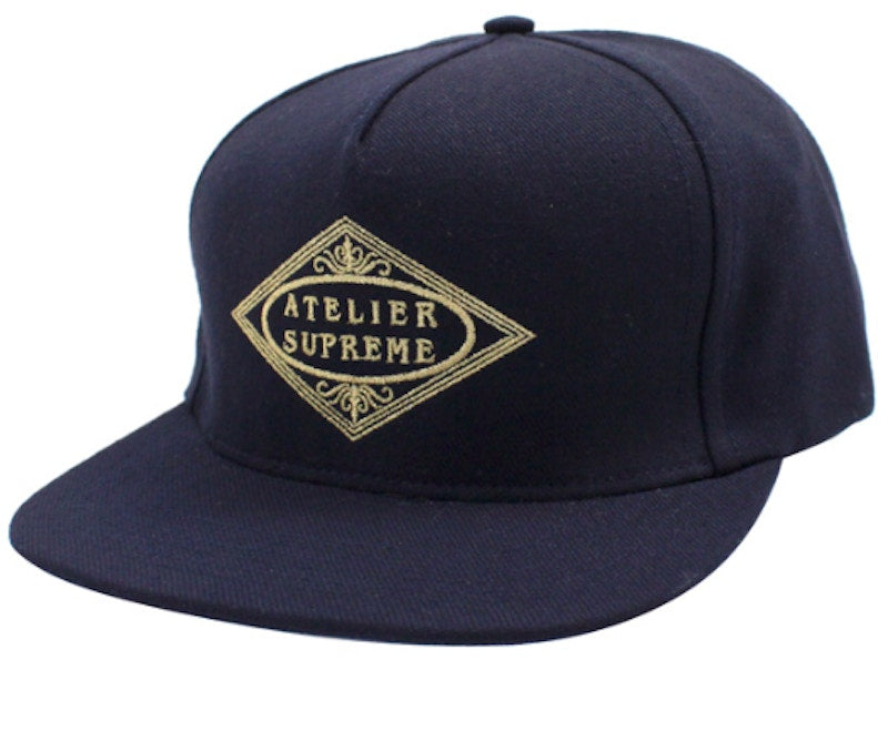 Supreme Atelier 5 Panel Hat Navy