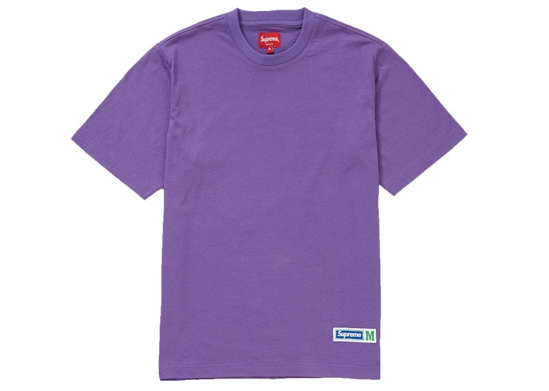 Supreme Athletic Label Tee Purple
