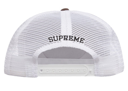 Supreme Authorized Mesh Back 5-Panel Brown