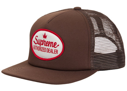 Supreme Authorized Mesh Back 5-Panel (FW24) Brown